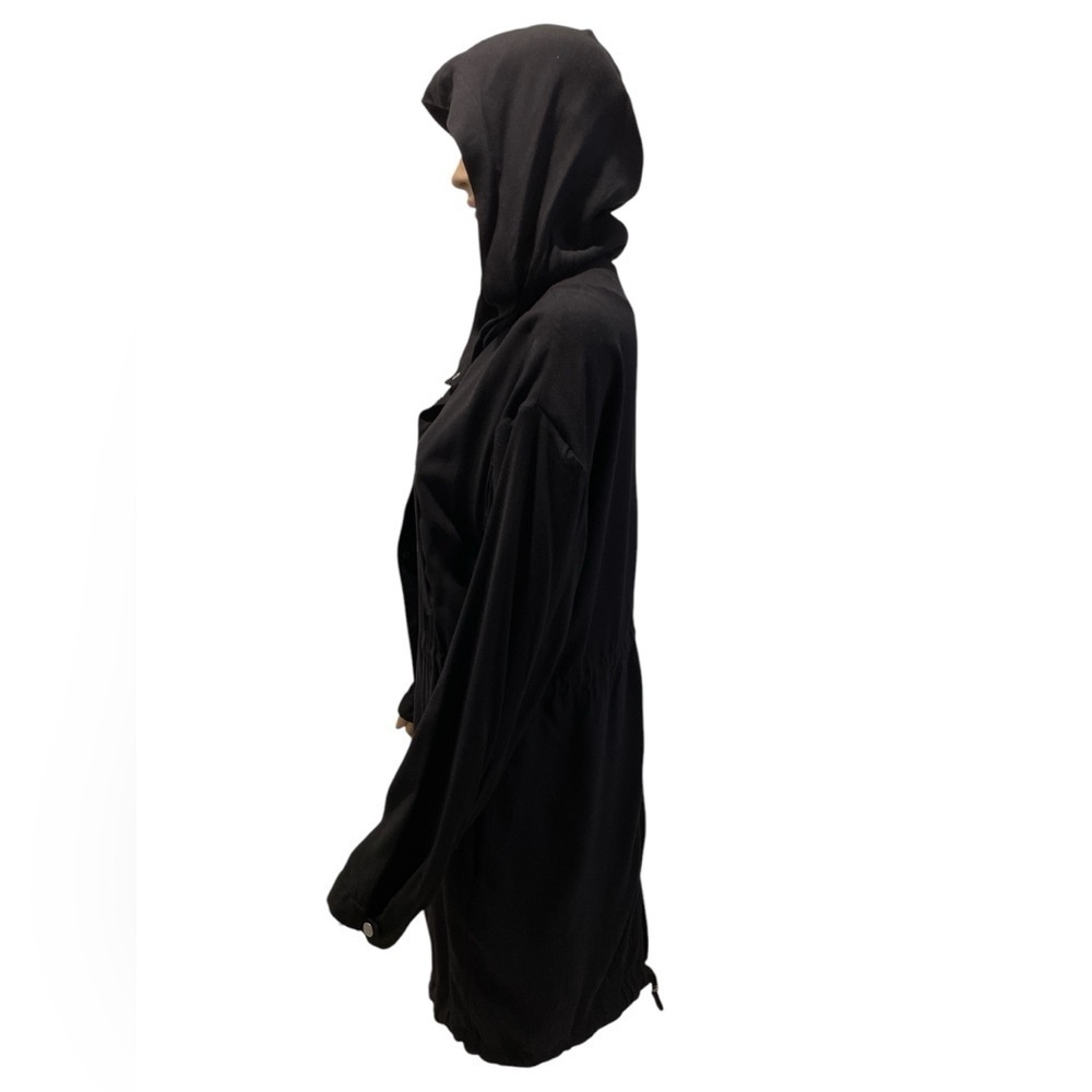 Love Tree Women's Black Hooded Jacket size Medium - Picture 5 of 5